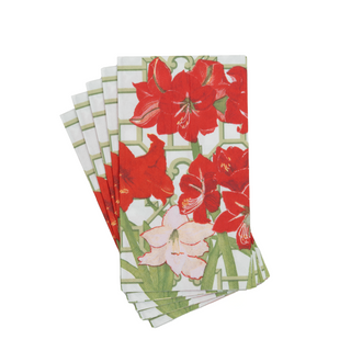 Amaryllis Conservatory Guest Towels - includes 15 Guest Towels