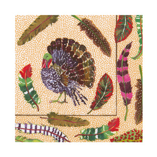 Plumage Luncheon Napkins - includes 20 Luncheon Napkins