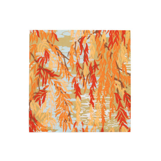 Willows Coral Cocktail Napkins - includes 20 Cocktail Napkins