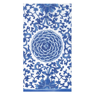 Indigo Garden Blue/White Guest Towel - package of 15