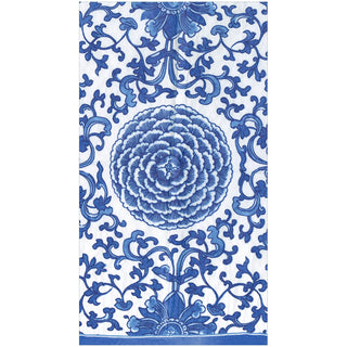 Indigo Garden Blue/White Guest Towel - package of 15