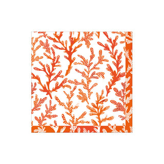 Ocean Tide Orange Cocktail Napkin - 20in