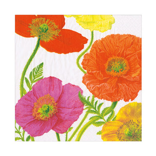 Poppy Luncheon Napkin - 20in