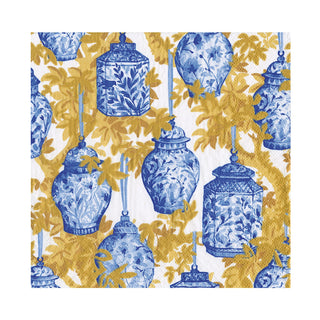 Ginger Jars Blue/White Napkin Luncheon