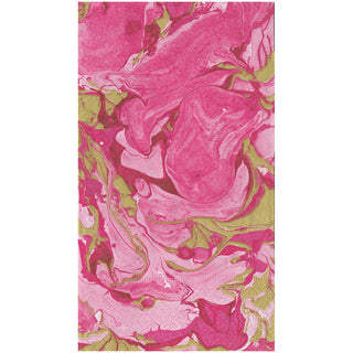 Marbled Rosa Guest Towel - package of 15