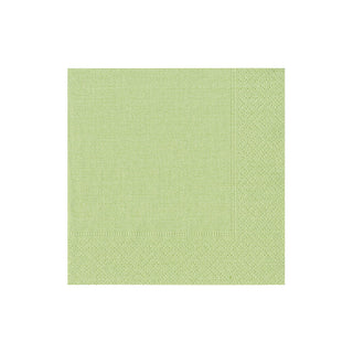 Grosgrain Light Green Cocktail Napkin - 20in
