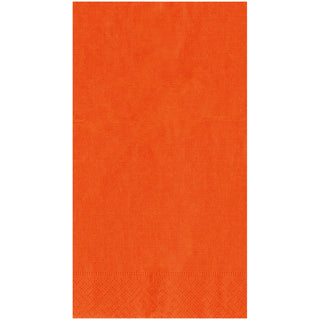 Grosgrain Orange Guest Towel - 15in