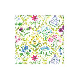 Meadow Lattice Cocktail Napkin - 20in
