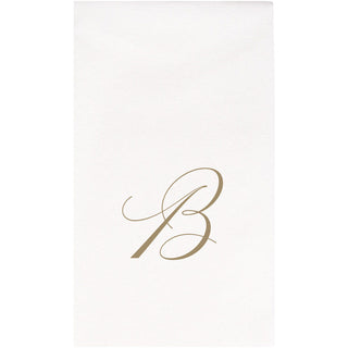 White Pearl-Paper Linen Guest Towels Airlaid - 12 In