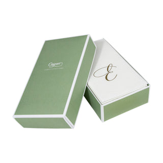White Pearl-Paper Linen Napkin Airlaid Guest-Signature 24In