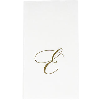 White Pearl-Paper Linen Guest Towels Airlaid - 12 In