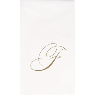 White Pearl-Paper Linen Guest Towels Airlaid - 12 In