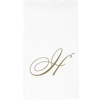 White Pearl-Paper Linen Guest Towels Airlaid - 12 In