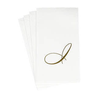 White Pearl-Paper Linen Guest Towels Airlaid - 12 In