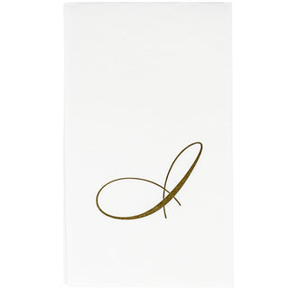 White Pearl-Paper Linen Guest Towels Airlaid - 12 In