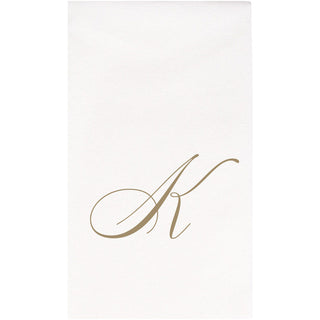 White Pearl-Paper Linen Guest Towels Airlaid - 12 In