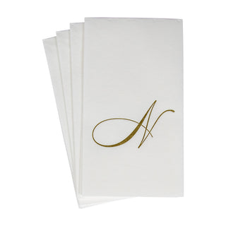White Pearl-Paper Linen Guest Towels Airlaid - 12 In