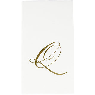 White Pearl-Paper Linen Guest Towels Airlaid - 12 In
