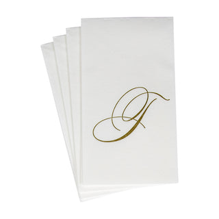 White Pearl-Paper Linen Guest Towels Airlaid - 12 In