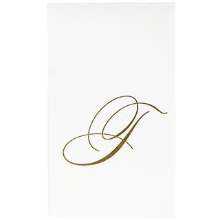 White Pearl-Paper Linen Guest Towels Airlaid - 12 In