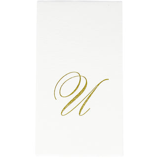 White Pearl-Paper Linen Guest Towels Airlaid - 12 In