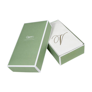 White Pearl-Paper Linen Napkin Airlaid Guest-Signature 24In