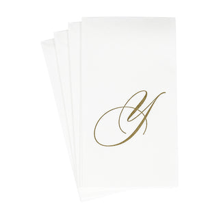 White Pearl-Paper Linen Guest Towels Airlaid - 12 In