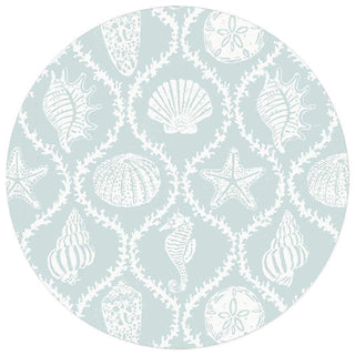 Seychelles Aqua Hardback Placemat - 1 count