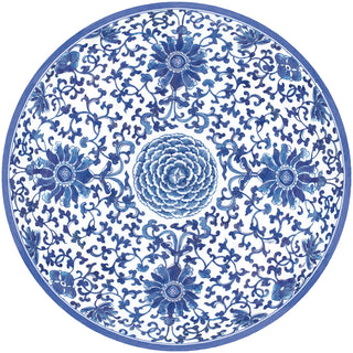 Indigo Garden Blue/White Hardback Placemat - 1 count