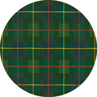 William Tartan Blue Die Cut Placemat
