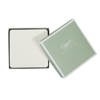 Cream Square Lizard Coasters - set of 8