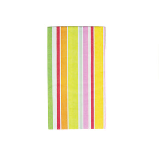 Cabana Stripe Bright Guest Towel