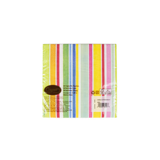 Cabana Stripe Bright Napkin Luncheon