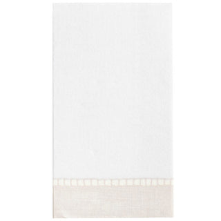 Linen Natural-Paper Linen Guest Towels Airlaid - 12 In