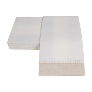 Linen Natural-Paper Linen Guest Towels Airlaid - 12 In