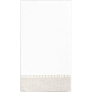 Linen Natural-Paper Linen Guest Towels Airlaid - 12 In