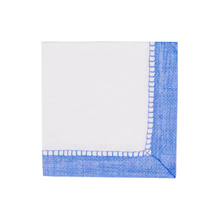 Linen Blue Napkin Cocktail - 20 count