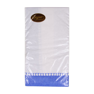 Linen Blue Guest Towel - 15 count