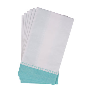 Linen Robin's Egg Blue Guest Towel