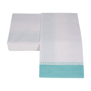 Linen Robin's Egg Blue Guest Towel