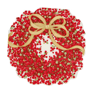 Pepperberry--Die-Cut Napkin Airlaid Luncheon D-Cut 15 In