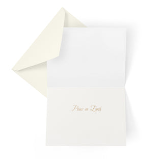 Dove With Olive Branch Classic Christmas Cards - Includes 5 Cards & Envelopes