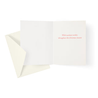 Santa On Horse In Forest Classic Christmas Cards - Includes 5 Cards & Envelopes