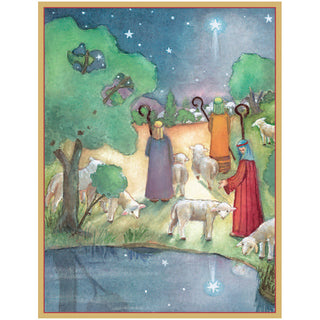 Reflection Blank Classic Christmas Cards - Includes 5 Cards & Envelopes