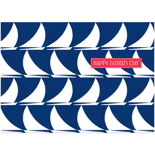 Sail Away Father's Day Greeting Card - 1 card with envelope