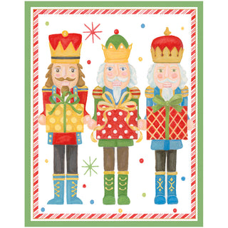 Nutcrackers Petite Christmas Cards - Includes 5 Cards & Envelopes