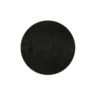 Black Lizard Coaster Round 8-In Felt