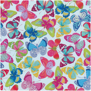 Butterflies Roll Wrap 30 Inch X 8Ft-2 Inch Core