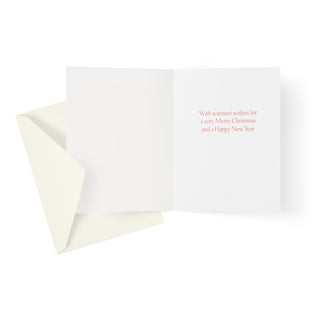 Decorated Home Classic Christmas Cards - Includes 5 Cards & Envelopes