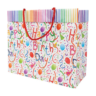 Happy Birthday Gift Bag Lg 11 3/4 X 4 3/4 X 10